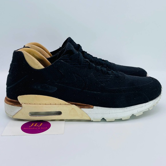 Nike Shoes - Nike Men's Air Max 90 Royal 'Black Vachetta Tan' 885891-001 Size 6.5M/ 8 Women's